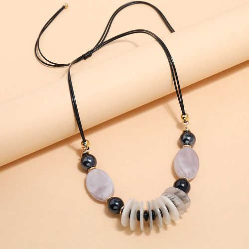 Collier acrylique à perles - SHEIN - Modalova