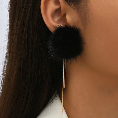 Boucles d'oreilles à pompon - SHEIN - Modalova