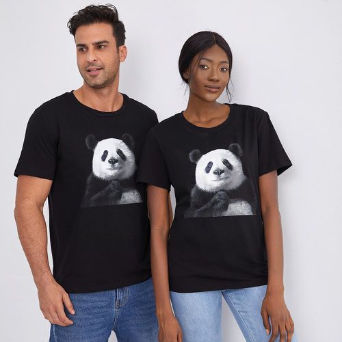 Homme T-shirt à imprimé panda 3D - SHEIN - Modalova