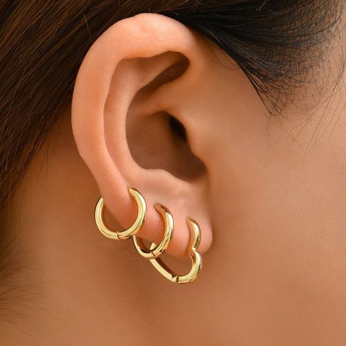 Pièces Boucles d'oreilles design cœur - SHEIN - Modalova