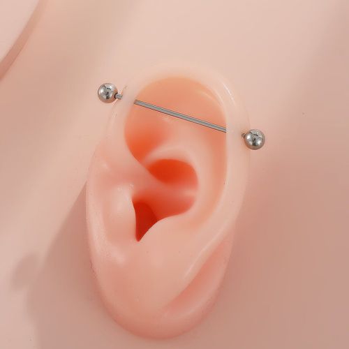 Boucles d'oreilles en acier inoxydable - SHEIN - Modalova