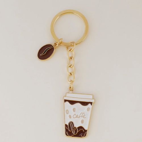 Porte-clés à breloque de café - SHEIN - Modalova