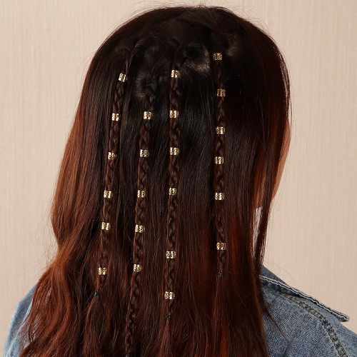 Pièces Anneau pour cheveux métallique - SHEIN - Modalova