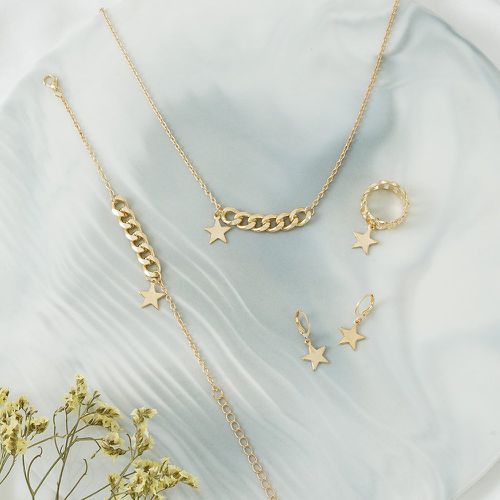 Pièces Set de bijoux étoile pendentif - SHEIN - Modalova