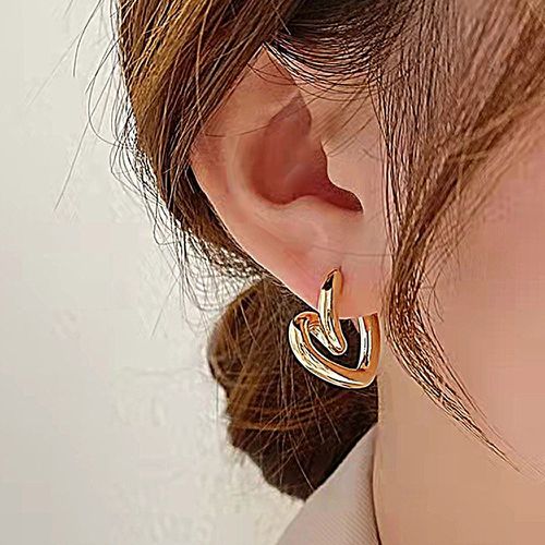 Boucles d'oreilles à design cœur - SHEIN - Modalova