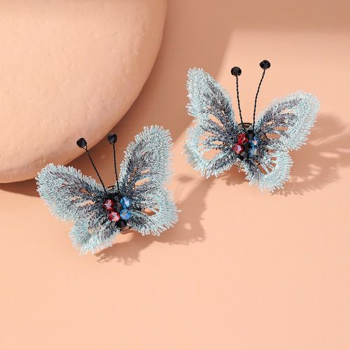 Boucles d'oreilles design papillon - SHEIN - Modalova
