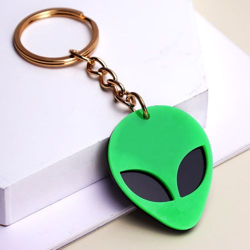 Porte-clés à breloque dessin animé alien - SHEIN - Modalova