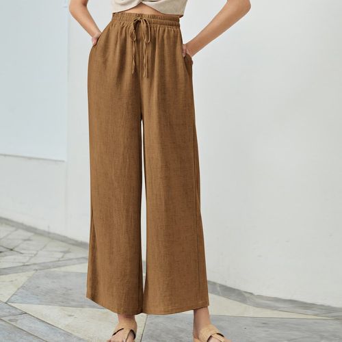 Pantalon ample avec cordon - SHEIN - Modalova