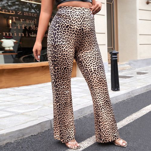 Pantalon à léopard - SHEIN - Modalova
