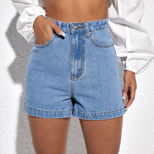 Short en jean à poche droit - SHEIN - Modalova
