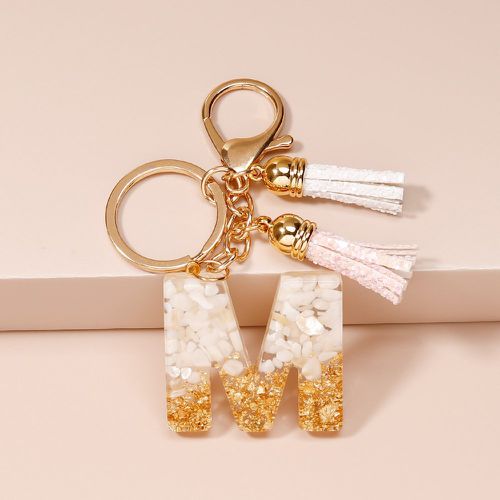 Porte-clés à franges & à pendentif lettre - SHEIN - Modalova