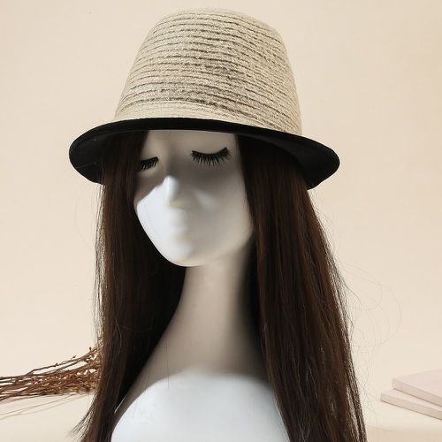 Chapeau bicolore en 100% laine - SHEIN - Modalova