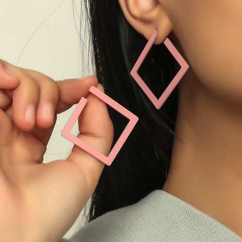 Boucles d'oreilles géométriques minimaliste - SHEIN - Modalova