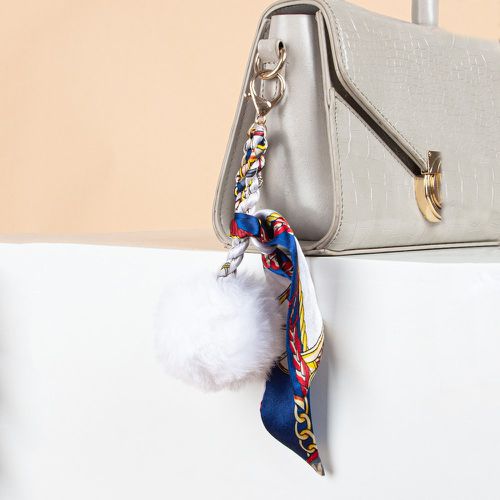 Breloque de sac à détail foulard pompon - SHEIN - Modalova