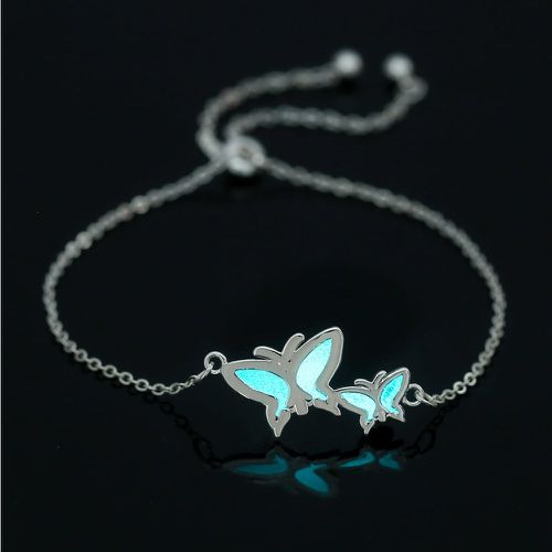 Bracelet aurore permanente à détail papillon - SHEIN - Modalova