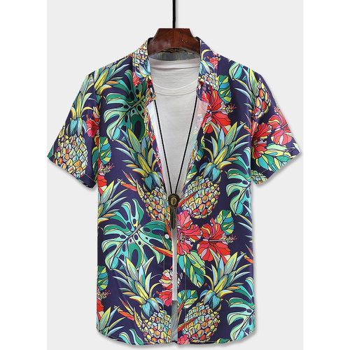 Chemise tropical & à imprimé ananas (sans t-shirt) - SHEIN - Modalova