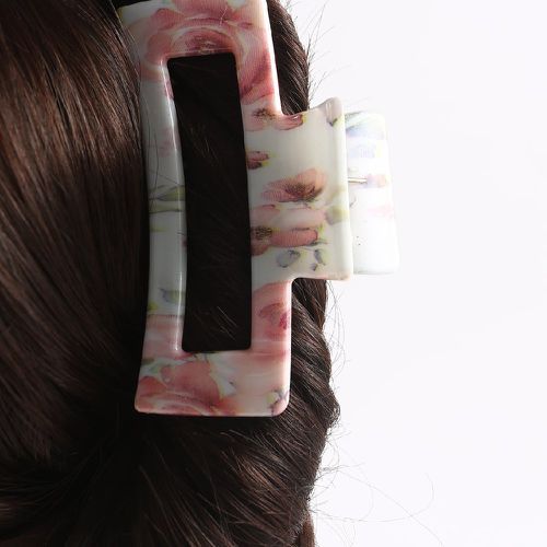 Griffe à cheveux à imprimé fleur - SHEIN - Modalova
