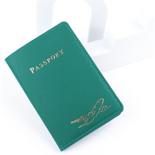 Étui à passeport avec lettre et avion - SHEIN - Modalova