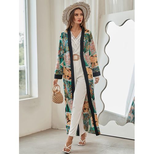 Kimono à imprimé ouvert - SHEIN - Modalova
