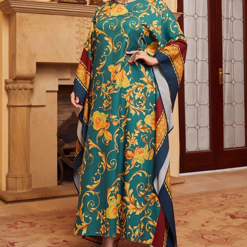 Robes grandes tailles Fendu Simple Baroque - SHEIN - Modalova