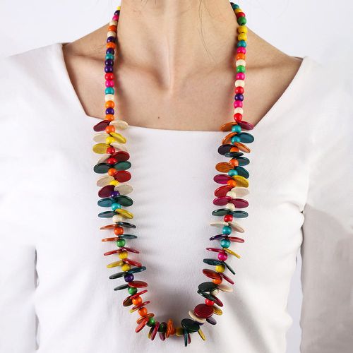 Collier à perles de couleur aléatoire - SHEIN - Modalova