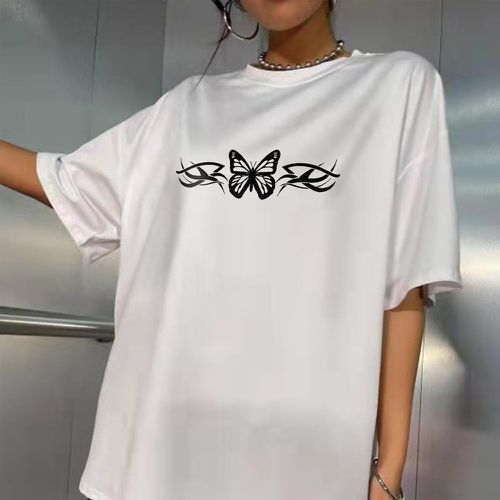 T-shirtss Casual Papillon - SHEIN - Modalova