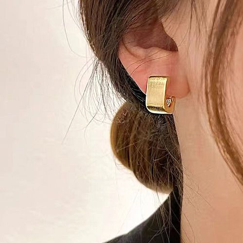 Clous d'oreilles minimaliste - SHEIN - Modalova