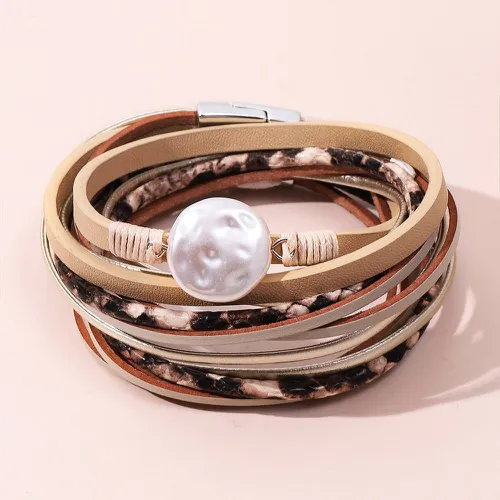 Bracelet à fausse perle - SHEIN - Modalova