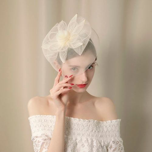 Voile design fleur de mariée volière - SHEIN - Modalova