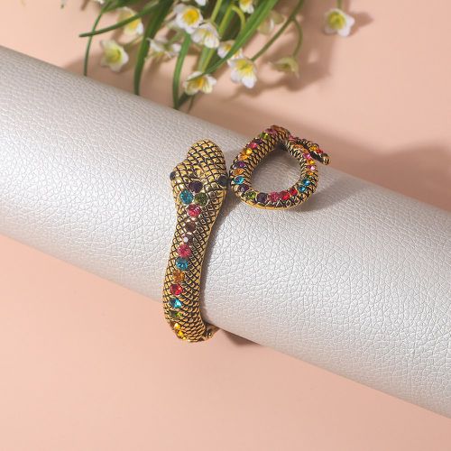 Bracelet à strass design serpent - SHEIN - Modalova