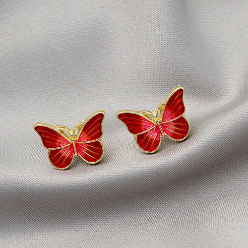 Boucles d'oreilles à design de papillon - SHEIN - Modalova