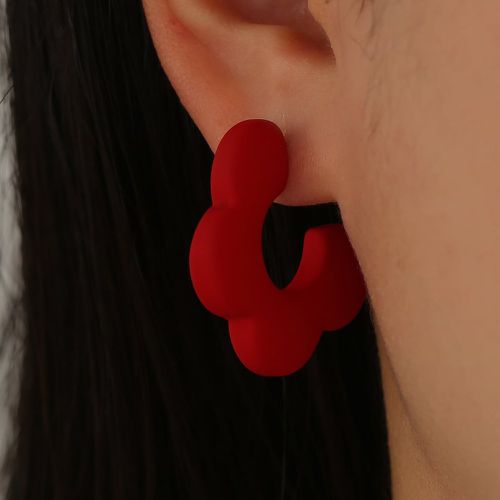 Paires Boucles d'oreilles design fleur - SHEIN - Modalova