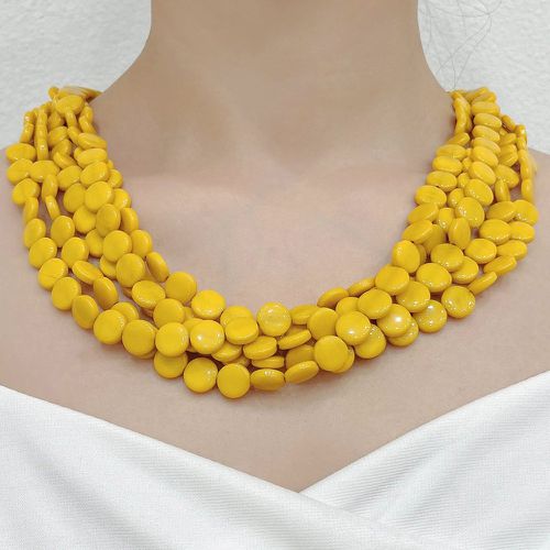 Collier à perles multicouche - SHEIN - Modalova