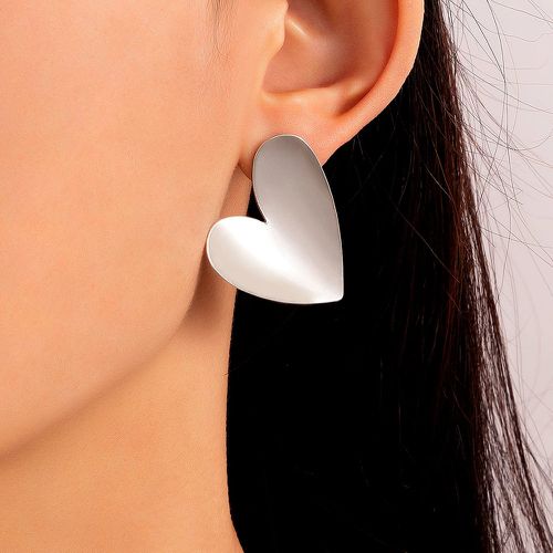 Clous d'oreilles à design cœur - SHEIN - Modalova