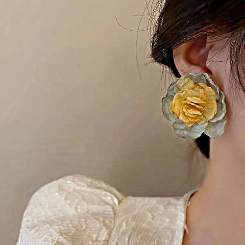 Clous d'oreilles à fleur - SHEIN - Modalova