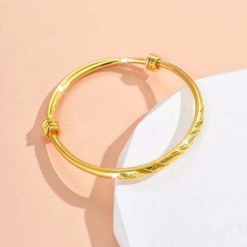 Bracelet texturé minimaliste - SHEIN - Modalova