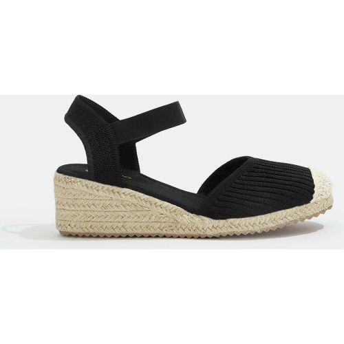 Espadrille compensée discount femme pas cher