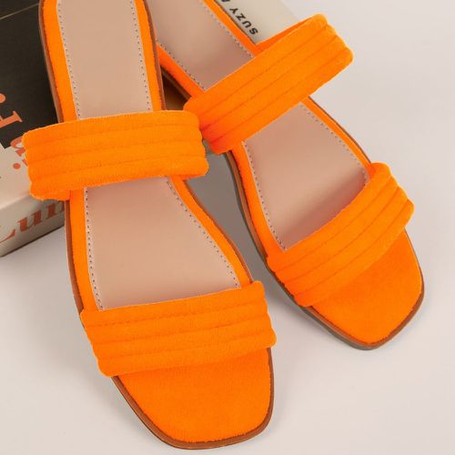 Sandales platess À la mode Unicolore - SHEIN - Modalova