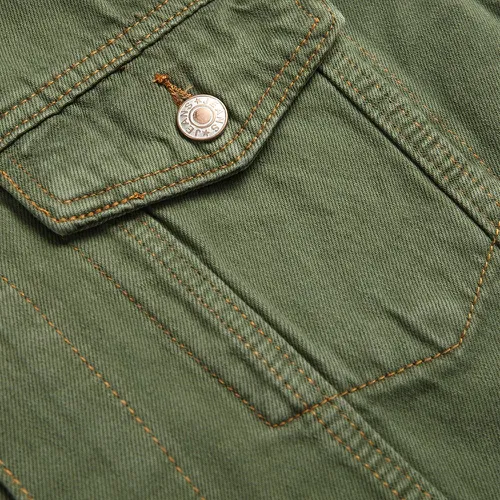 Homme Veste en jean à poche - SHEIN - Modalova
