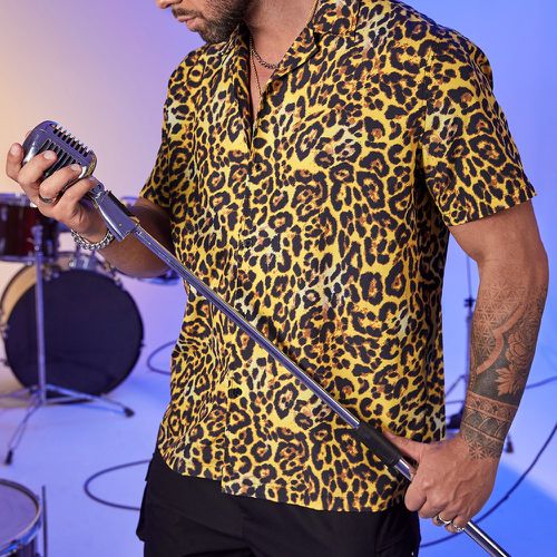 Homme Chemise à léopard - SHEIN - Modalova