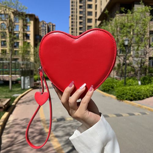 Sac fantaisie design cœur avec breloque de sac - SHEIN - Modalova