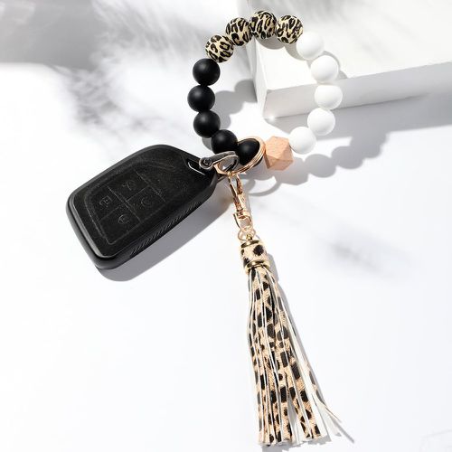 Porte-clés à perle à franges sans voiture clé - SHEIN - Modalova