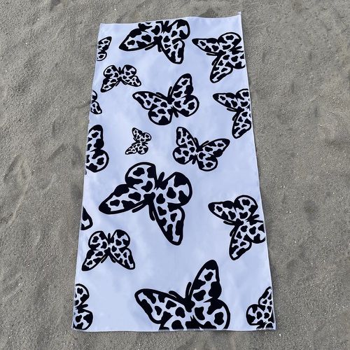 Couverture de plage à imprimé papillon - SHEIN - Modalova