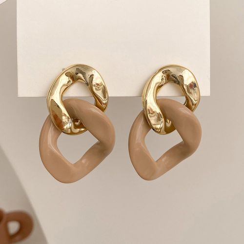 Boucles d'oreilles design chaîne - SHEIN - Modalova