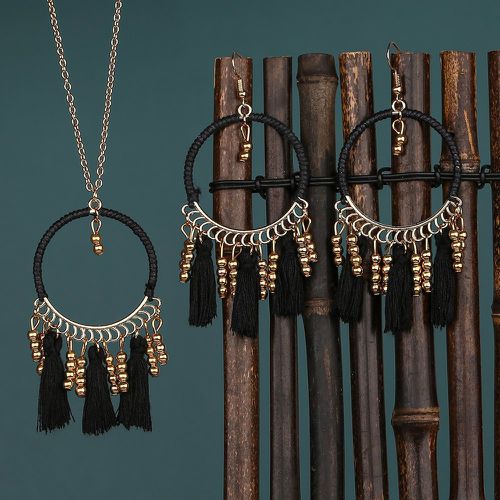 Pièces Set de bijoux perle & à franges - SHEIN - Modalova