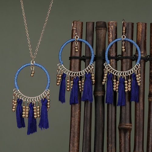 Pièces Set de bijoux à franges & cercle breloque - SHEIN - Modalova