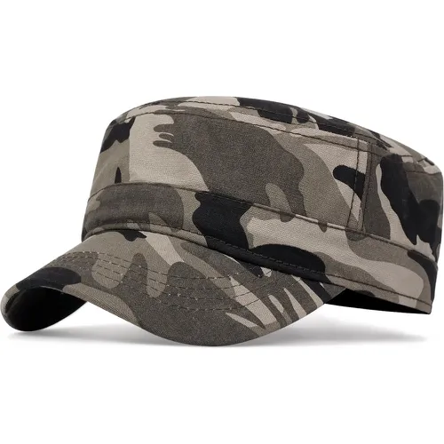 Chapeau à imprimé camouflage - SHEIN - Modalova
