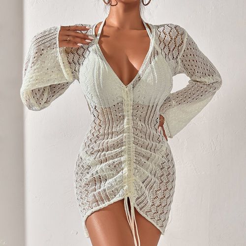 Robe pull à cordon en tricot (sans ensemble de lingerie) - SHEIN - Modalova