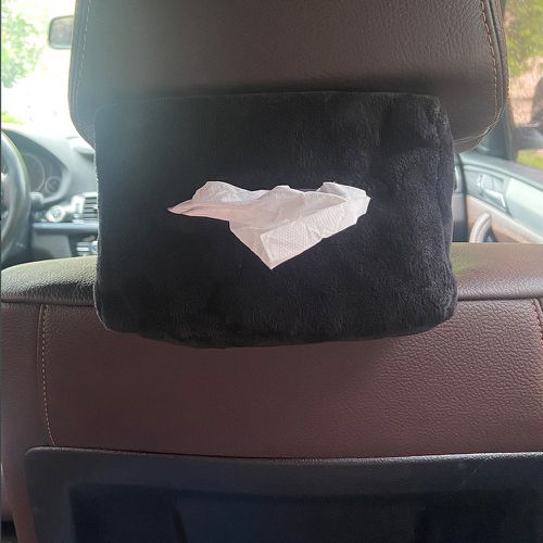 Boîte à mouchoirs en peluche de siège d'auto - SHEIN - Modalova
