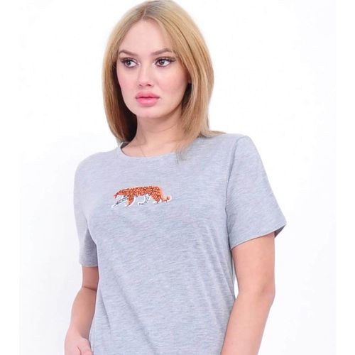 T-shirt à imprimé animal - SHEIN - Modalova